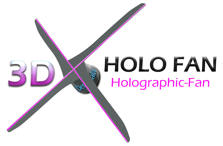 هولو فن-هولوگرافی فن-واحد نمایشگرهای ۳D