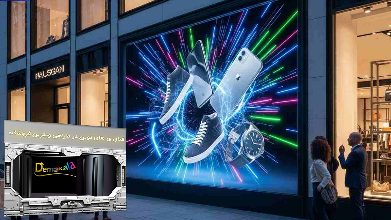 فناوری های نوین در طراحی ویترین فروشگاه-طرح های خارجی متفرقه۰۰۱ فناوری های نوین در طراحی ویترین فروشگاه-طرح های خارجی متفرقه۰۰۱